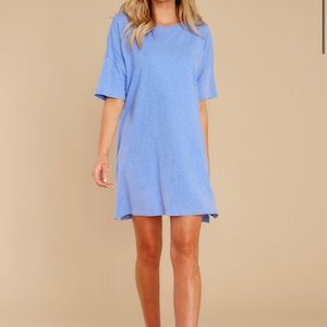 The Washed Indigo Delta Slub Dress